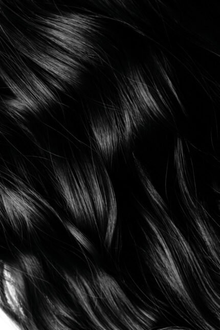 Noir couleur naturelle cheveux anazwina