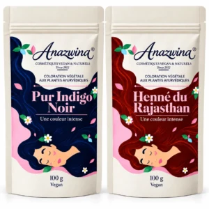Indigo & Rajasthan Henna Duo Hair Colour – Vegan