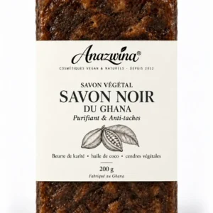 Savon noir du Ghana anti-taches